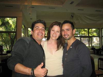 Antonio, Mayra y Edgar